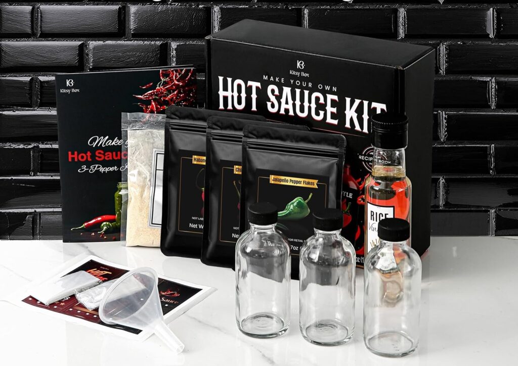 DIY Gift Kits Deluxe Hot Sauce Making Kit
