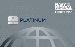 Navy Federal Platinum's Logo