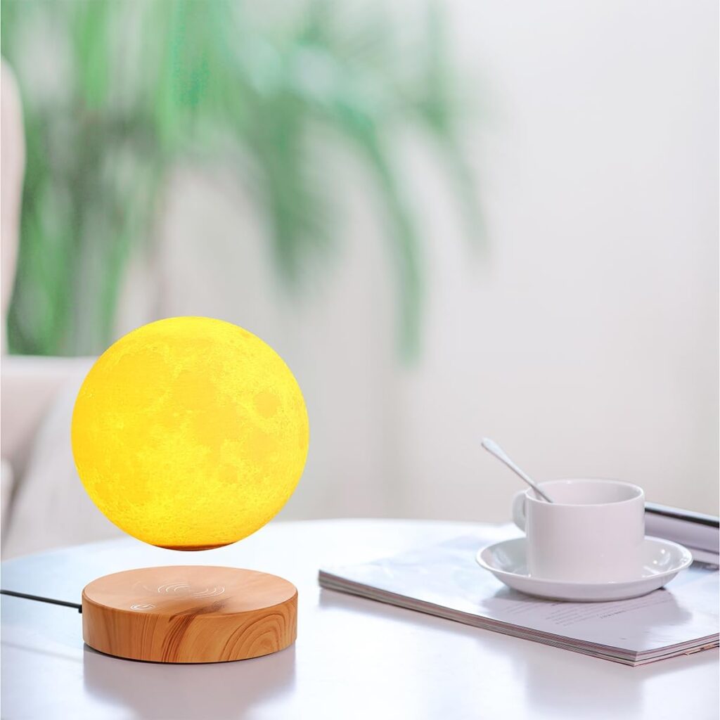 VGAZER Levitating Moon Lamp