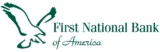 First National Bank of America logo