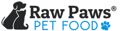 Raw Paws Pet Food's Logo